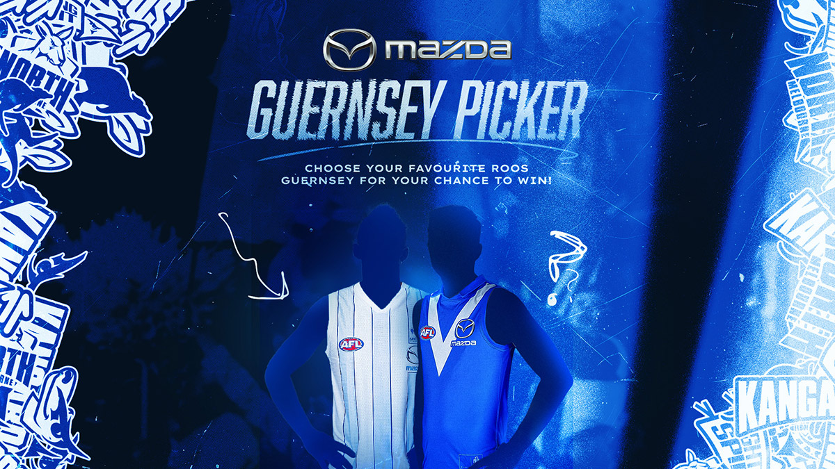 North Melbourne Guernsey Picker presented by Mazda